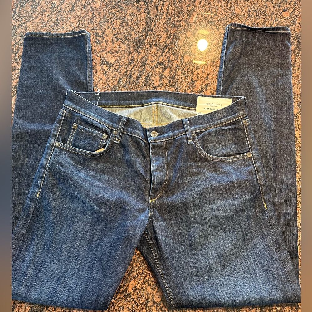Rag and Bone Slim 2 Button Fly 33